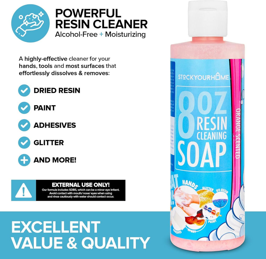 Orange Scented Resin Remover Soap (8.81oz) 16 Count