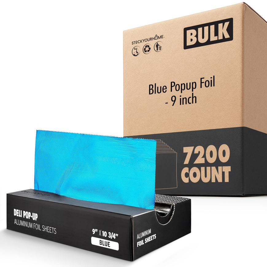 Blue Popup Foil - 9 inch (7200 Pack)