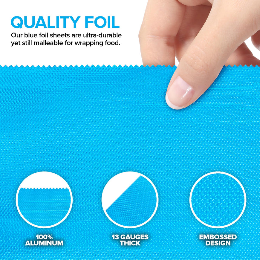 Blue Popup Foil - 9 inch (7200 Pack)