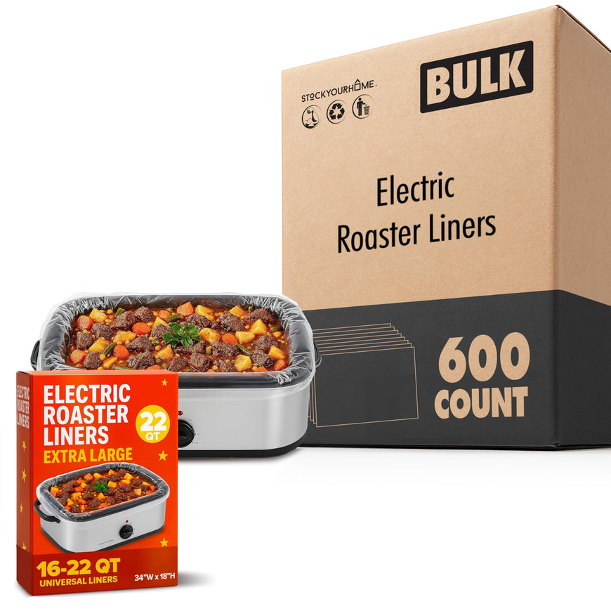 Electric Roaster Liners (600 Pack)