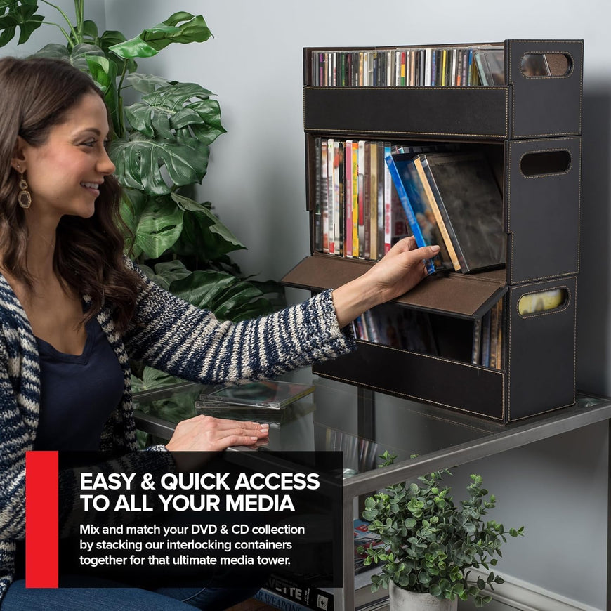 DVD & CD Tray Combo 3 Count