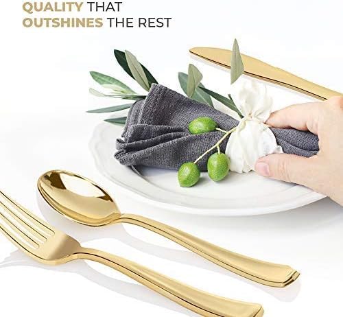 Gold Cutlery Set 2400