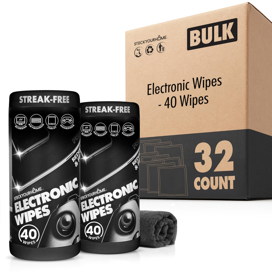 Electronic Wipes - 40 Wipes (32 Pack)