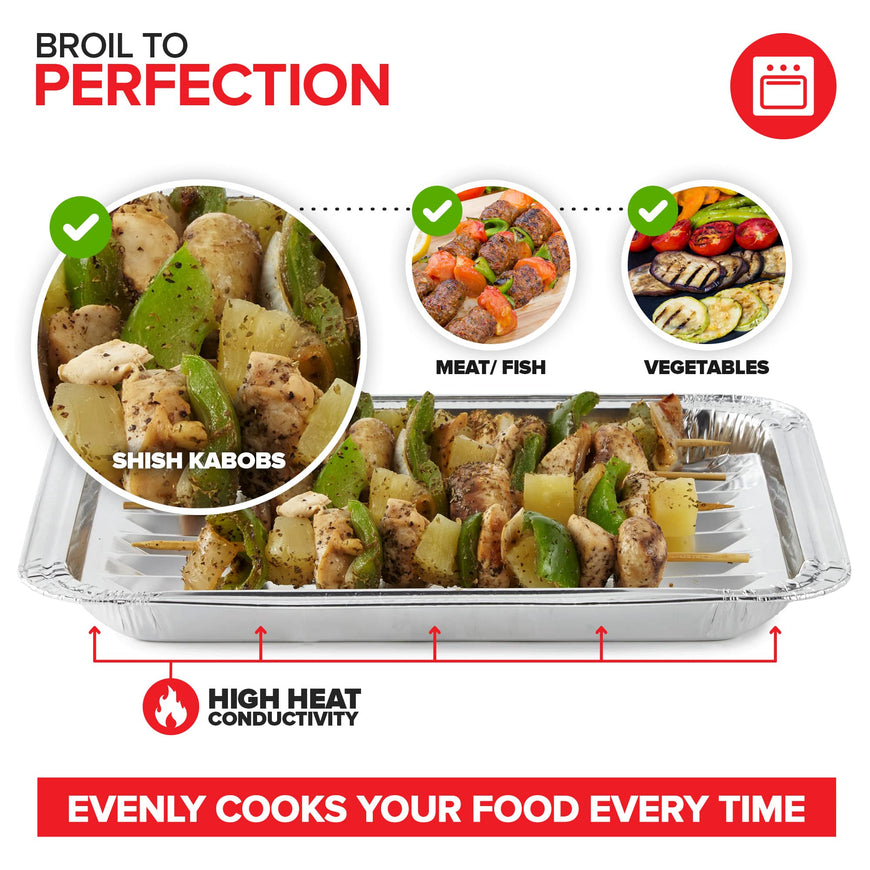 Broiler Pan (25 Pack)