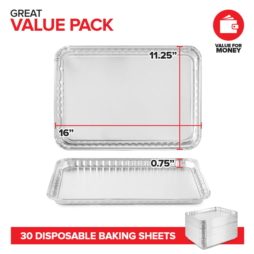 Cookie Sheet Pans (30 Pack)