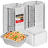 1lb Oblong Pan - Plastic Lid (100 Pack)