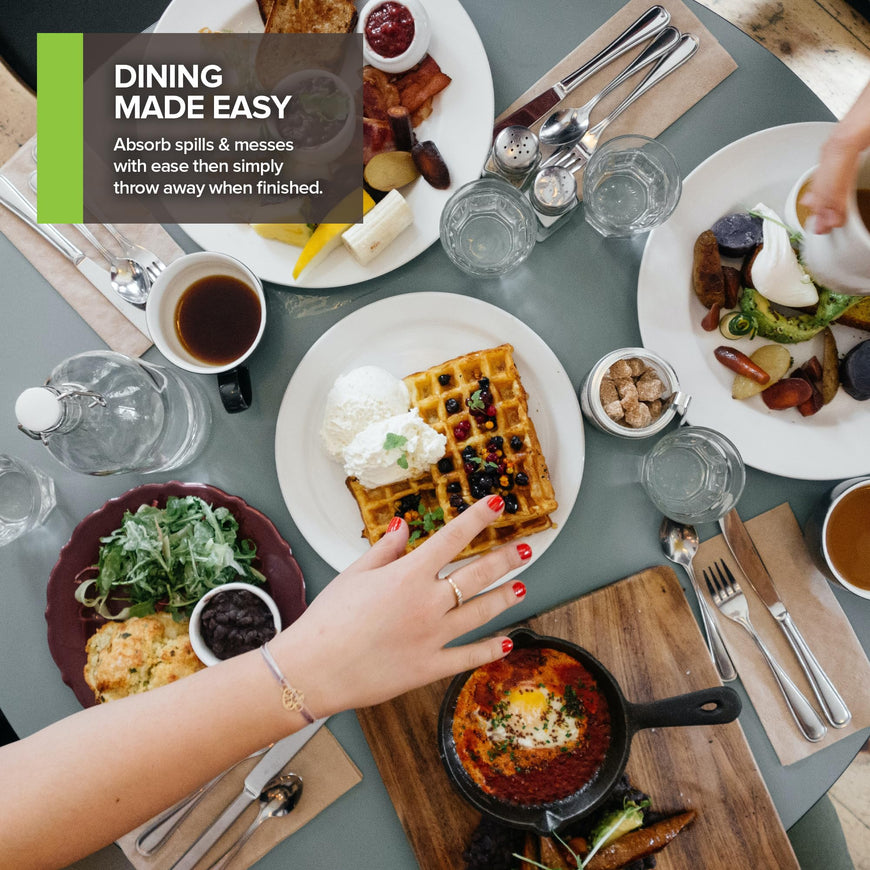 Brown Compostable Lunch Napkin - 500
