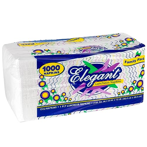 12 Inch Disposable Napkins - 1000 Pack