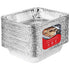 Aluminum Pans 9x13 Disposable Foil Pans (30 Pack) - Half Size Steam Table Deep Pans - Tin Foil Pans Great for Cooking, Heating, Storing, Prepping Food