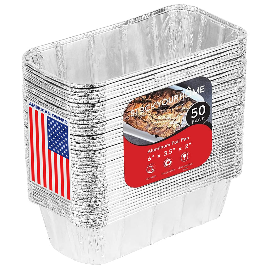 1 lb Loaf Pan (50 Pack)