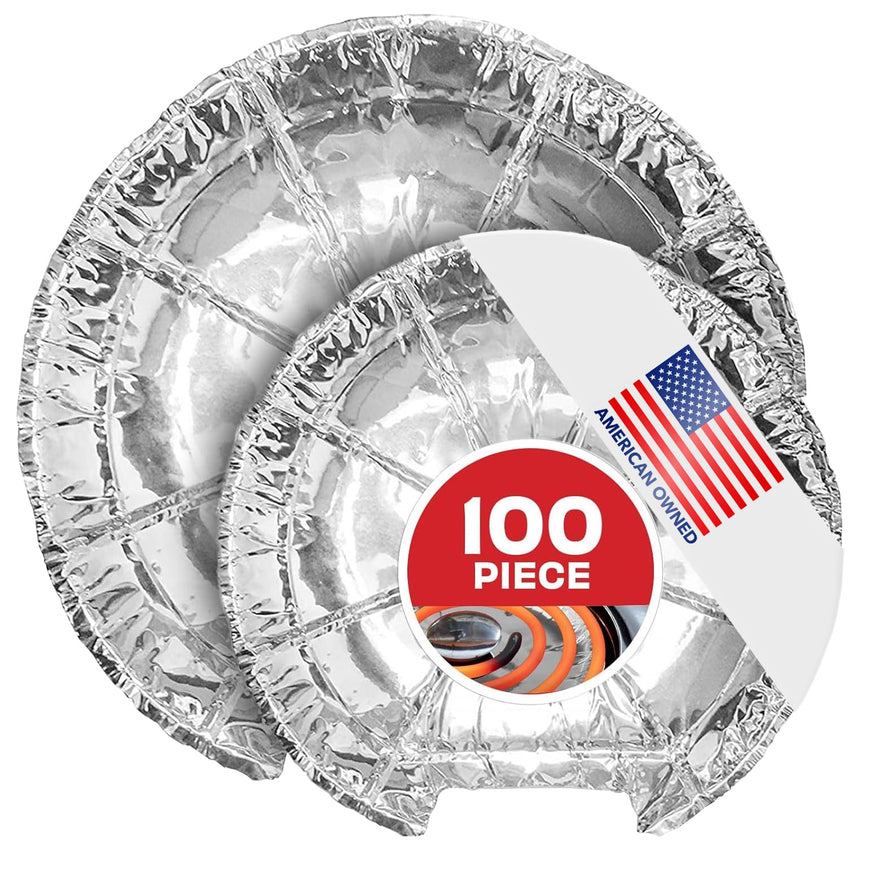 Electric Foil Burner Covers (100 Pack)
