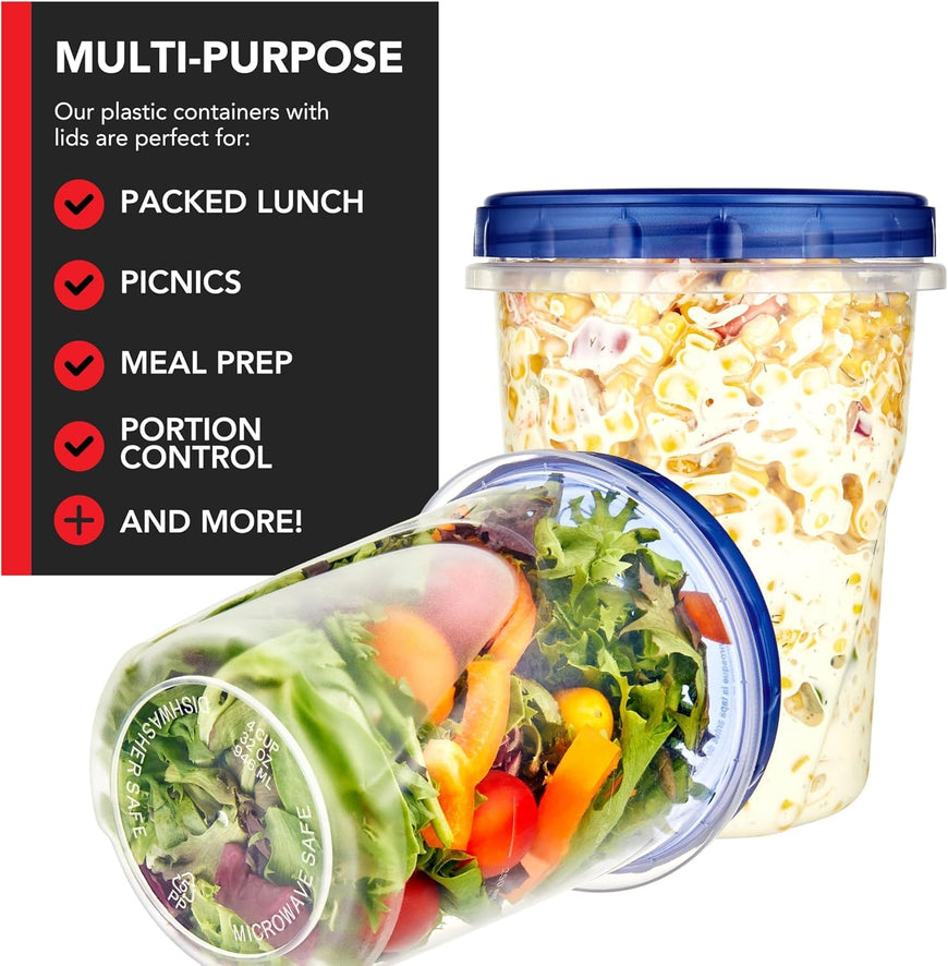 Twist Top Containers - 4oz (288 Pack)