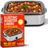 4 Count Extra Large Roaster Liners, Fits 16–22 Qt Oval Roasters, Disposable Rip-Resistant Slow Cooker Bags with Gusset