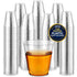 1000 Plastic Shot Glasses - 2 Oz Disposable Cups - 2 Ounce Shot Glasses - Ideal for Whiskey, Wine Tasting, Food Sampling and Sauce Dipping at Catered Events, Parties and Weddings (Clear)