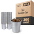 Stock Your Home 16oz Infinitely Recyclable Aluminum Cups (300 Pack) – Premium Disposable & Reusable Metal Cups, Durable Aluminum Drinkware for Events, Parties, and 4th of July Celebrations