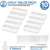 Stock Your Home 2 Gallon Clear Trash Bags (500 Pack) - Disposable Plastic Garbage Bags - Leak Resistant Waste Can Liner - Small Bags for Office, Bathroom, Deli, Produce Section, Dog Poop, Cat Litter