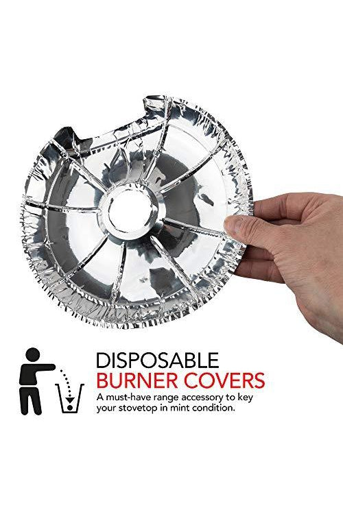 Electric Stove Burner Covers (50 Pack) - Electric Stove Bib Liners - D –  Stock Your Home