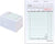 3.5 x 6 Blank White Guest Check Pads (10 Pack) - 1 Part White Paper Guest Check Pads - Detachable Checks - Numbered Server Notepads & Waitress Order Pads - Check Pads for Diners - Stock Your Home