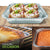 8x8 Foil Pans with Lids (20 Count) 8 Inch Square Aluminum Pans with Covers - Foil Pans and Foil Lids - Disposable Food Containers Great for Baking, Cooking, Heating, Storing, Prepping Food