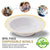 Stock Your Home 12 Oz Fancy Disposable Dinner Bowls for Holidays, Parties, Weddings, Catering, 50 Bowls (Gold)
