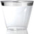 Stock Your Home Clear Plastic Disposable party Cups, 100 Pack, 9oz