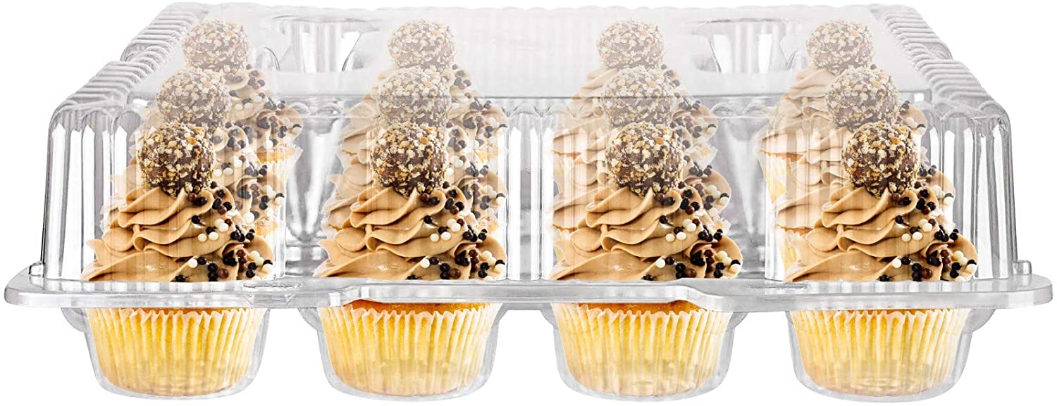 Cupcake Storage Carrier Container Holds 24 Cupcakes or Muffins Great for  Parties