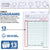 3.5 x 6 Blank White Guest Check Pads (10 Pack) - 1 Part White Paper Guest Check Pads - Detachable Checks - Numbered Server Notepads & Waitress Order Pads - Check Pads for Diners - Stock Your Home