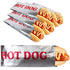 Stock Your Home Printed Foil Hot Dog Bag - 200 Count