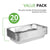21x13 Aluminum Pans (20 Pack) Durable Full Size Deep Aluminum Foil Roasting & Steam Table Pans - Deep Pan for Catering Large Groups - Disposable Pans Great for Cooking, Heating, Storing, Prepping Food
