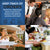 3.5 x 6 Blank White Guest Check Pads (10 Pack) - 1 Part White Paper Guest Check Pads - Detachable Checks - Numbered Server Notepads & Waitress Order Pads - Check Pads for Diners - Stock Your Home