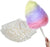 Cotton Candy Cones (100 Pack) - White Cotton Candy Sticks - Kraft Paper Cotton Candy Cone - Carnival Cotton Candy Supplies for Floss Sugar Cotton Candy - Cones for Cotton Candy Maker - Stock Your Home