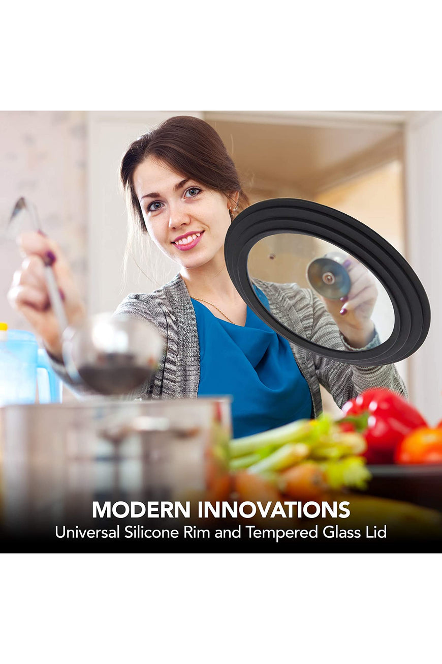 Modern Innovations Universal Silicone Lid-2PK