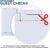 3.5 x 6 Blank White Guest Check Pads (10 Pack) - 1 Part White Paper Guest Check Pads - Detachable Checks - Numbered Server Notepads & Waitress Order Pads - Check Pads for Diners - Stock Your Home
