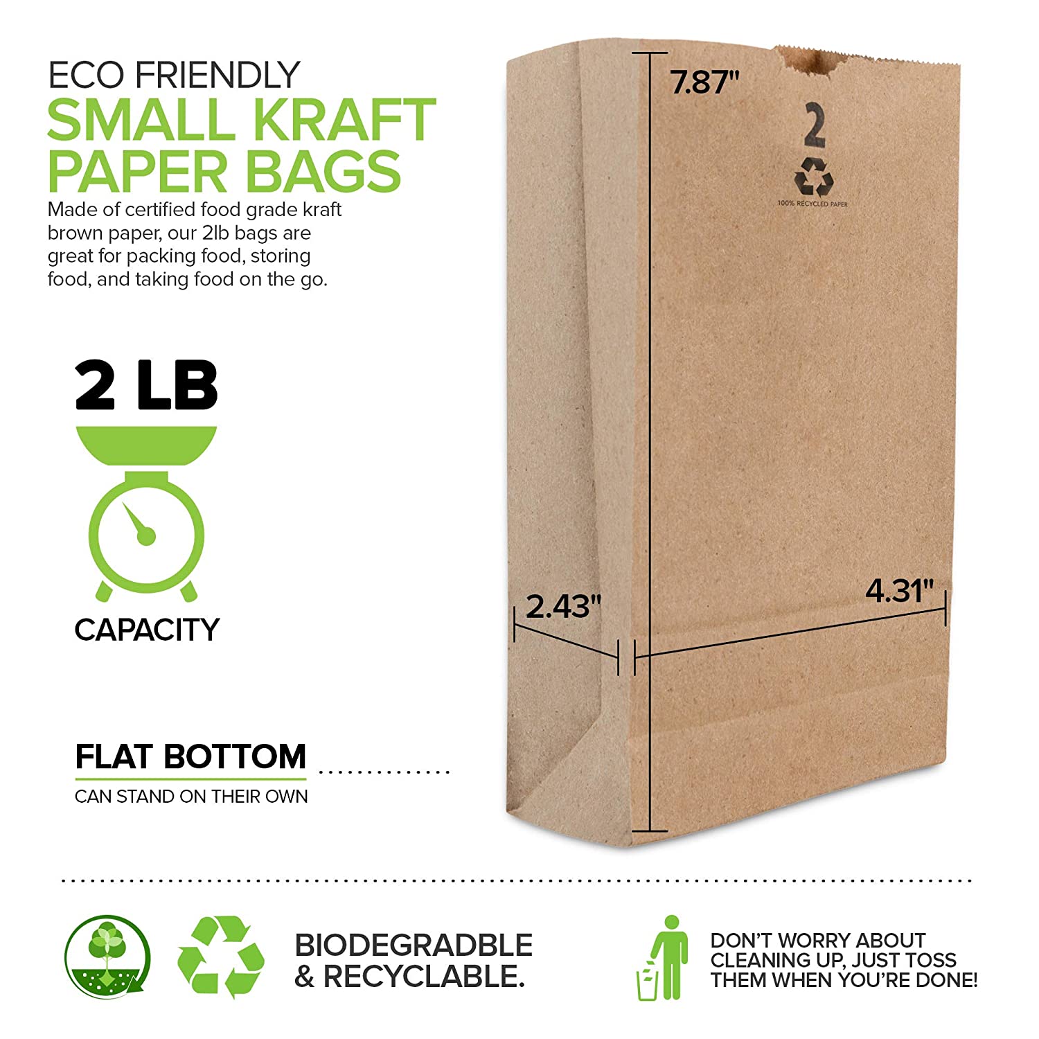 Glassine Bags | Curbside Recyclable Translucent Paper Bags