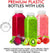 Stock Your Home 12-Ounce Bottles with White Caps (12 Pack) - BPA-Free Plastic Bottles with Tamper Proof Caps - Leak Resistant & Reusable - Bottles for Juice