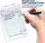 3.5 x 6 Blank White Guest Check Pads (10 Pack) - 1 Part White Paper Guest Check Pads - Detachable Checks - Numbered Server Notepads & Waitress Order Pads - Check Pads for Diners - Stock Your Home