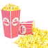 Stock Your Home 46 Oz Popcorn Containers (25 Count) Greaseproof Classic Popcorn Containers for Movie Night with Auto Pop-Up Design - Recyclable Popcorn Boxes for Home Movie Theaters, and Parties