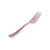 Stock Your Home 125 Disposable Rose Gold Plastic Forks