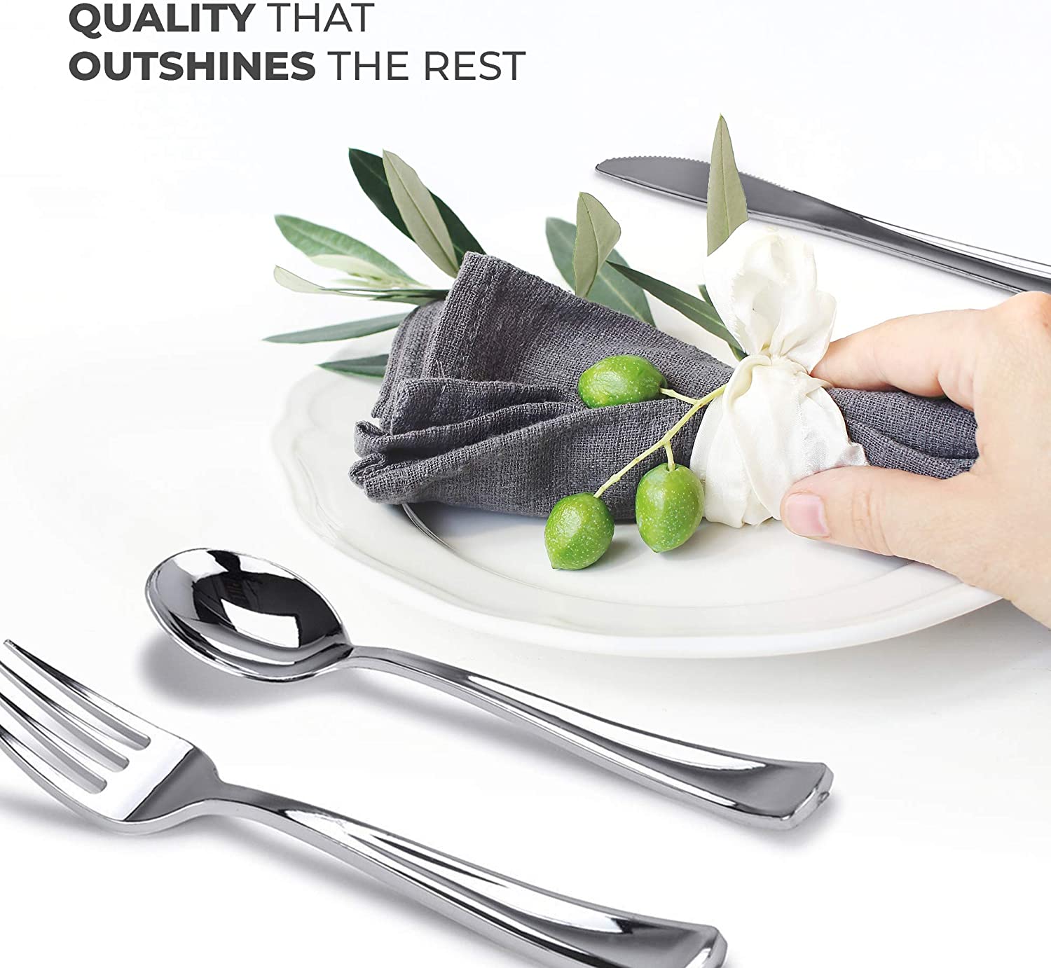 Debeauty Plastic Cutlery Set - Property Furniture