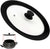 Modern Innovations Silicone & Glass Universal Lid (11 to 12.5 Inches) - BPA-Free Silicone Lid with Stay Cool Handle & Tempered Glass Top - Dishwasher Safe - Universal Lid for Pots, Pans, Skillets, Cast Iron