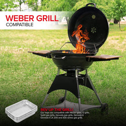 Stock Your Home Aluminum Drip Pan-1.25