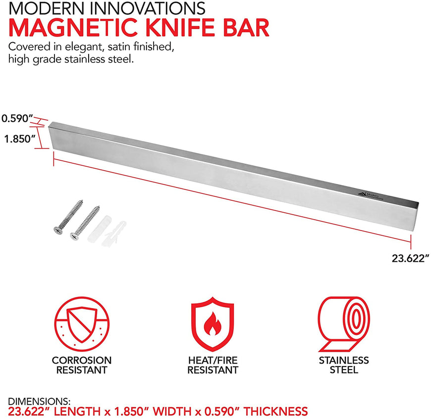 Modern Innovations Stainless Steel Knife Bar 24