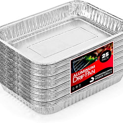 Stock Your Home Aluminum Drip Pan-1.25