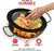 Modern Innovations Silicone & Glass Universal Lid (10.5 to 12 Inches) - BPA-Free Silicone Lid with Stay Cool Handle & Tempered Glass Top - Dishwasher Safe - Universal Lid for Pots, Pans, Skillets, Cast Iron