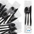 Stock Your Home Plastic Cutlery Packets with Salt & Pepper in Black (250 Count) - Wrapped Cutlery - Plastic Utensils Individually Wrapped for Take Out, Delivery, Cafeterias, Restaurants, Uber Eats