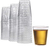 1000 Plastic Shot Glasses - 1 Oz Disposable Cups - 1 Ounce Shot Glasses - Small Party Cups Ideal for Whiskey, Wine Tasting, Food Samples, and Condiments (Clear)
