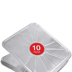 Stock Your Home Disposable Foil Oven Liners, 10 Pack, 18.5 x15.5”