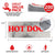 Stock Your Home Printed Foil Hot Dog Bag - 200 Count