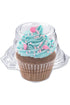 Stock Your Home Single Plastic Cupcake Container - 50 Count