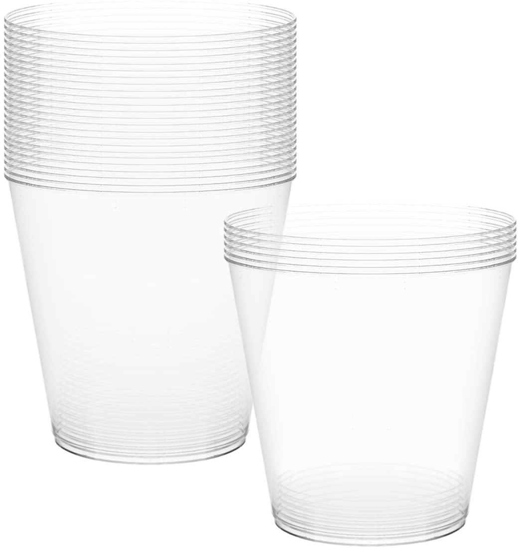 1000 Plastic Shot Glasses - 2 Oz Disposable Cups - 2 Ounce Shot